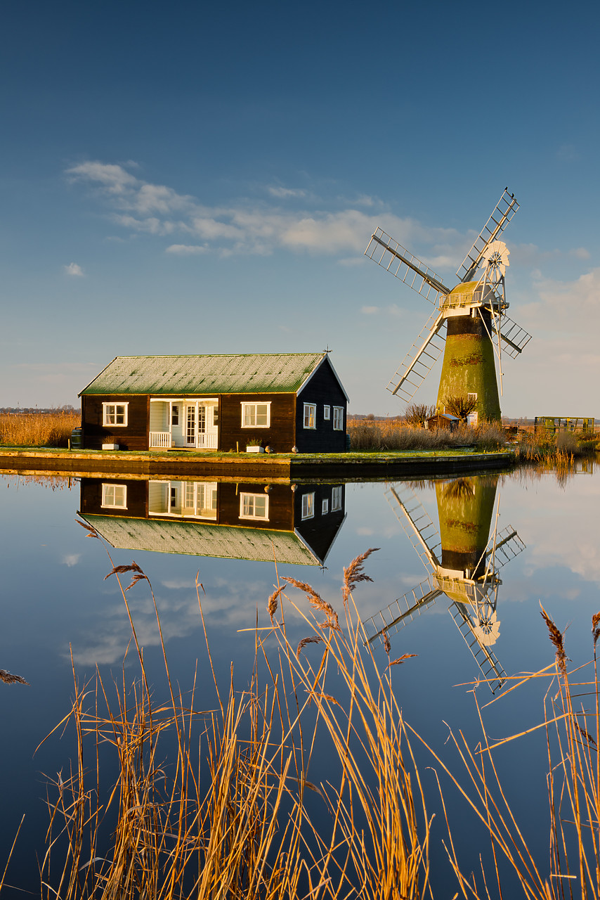 #130009-2 - St. Benet's Mill & Cottage, Norfolk Broads National Park, Norfolk, England