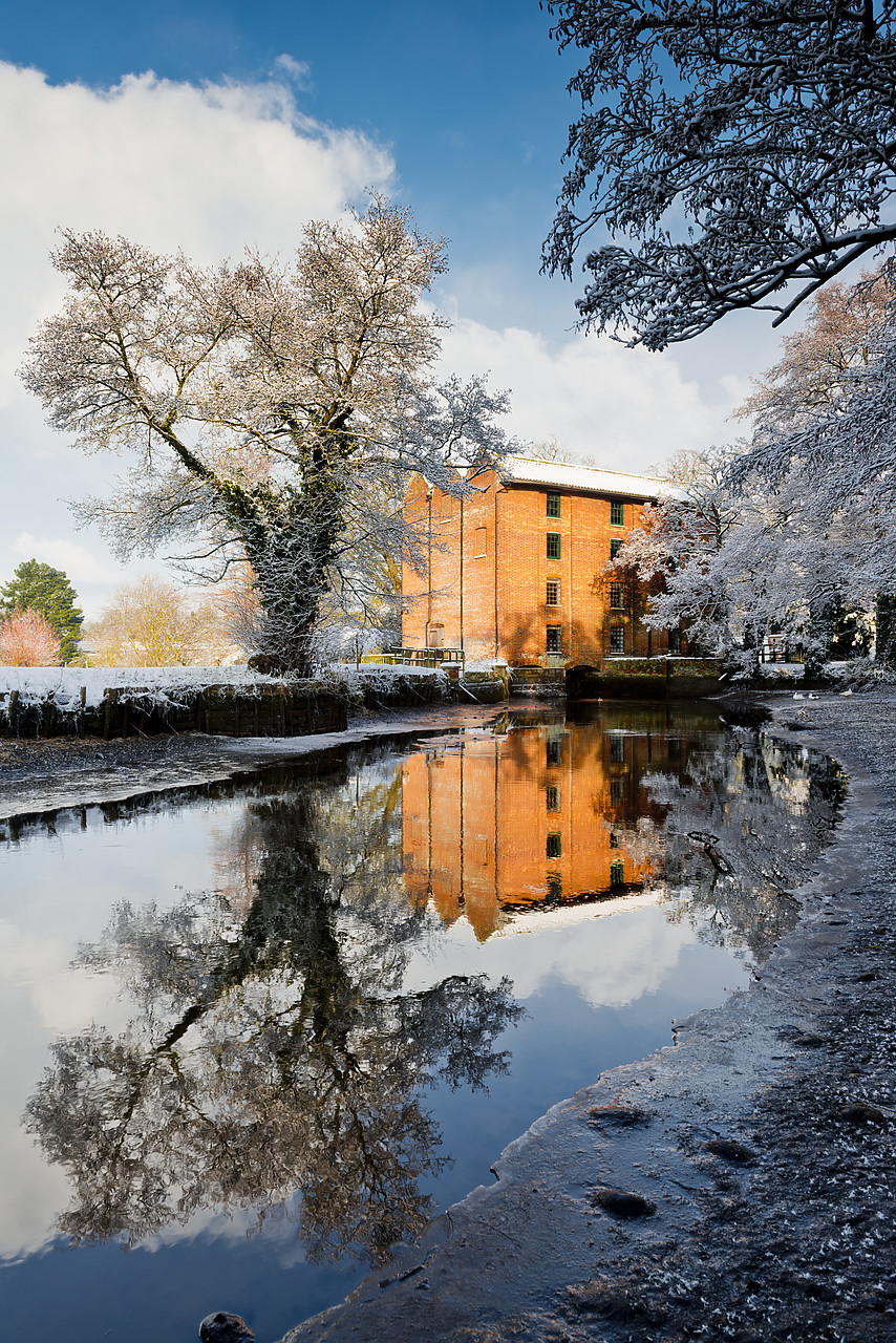 #130023-2 - Letheringsett Water Mill in Winter, Letheringsett, Norfolk, England