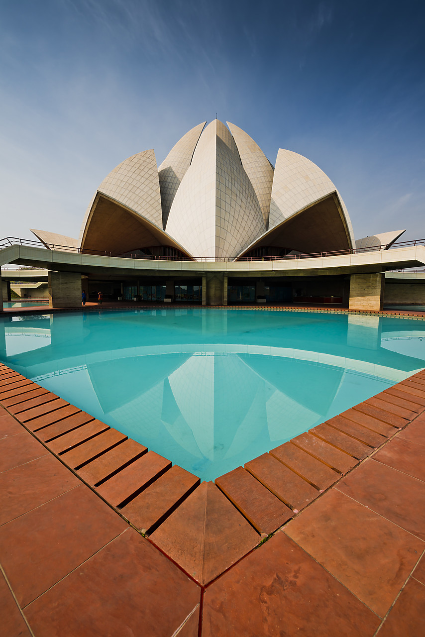 #130131-2 - Bahai Lotus Temple, New Delhi, India