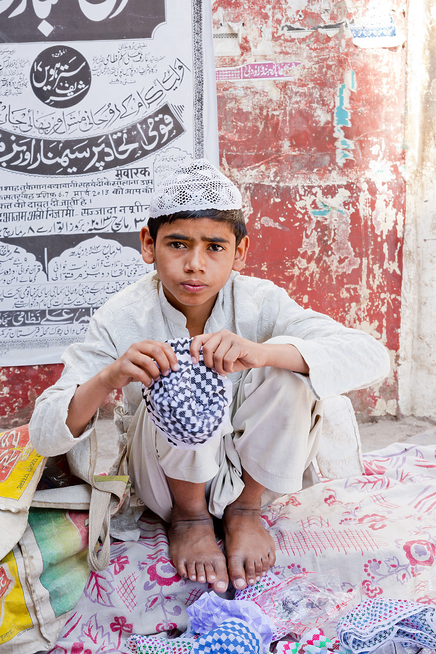 #130136-1 - Young Indian Boy, Chandni Chowk, Old Delhi, India