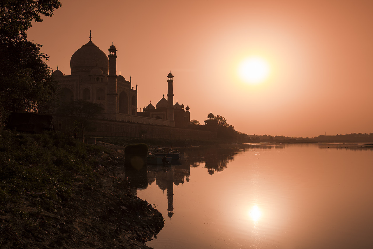 #130162-1 - Taj Mahal at Sunset, Agra, Uttar Pradesh, India