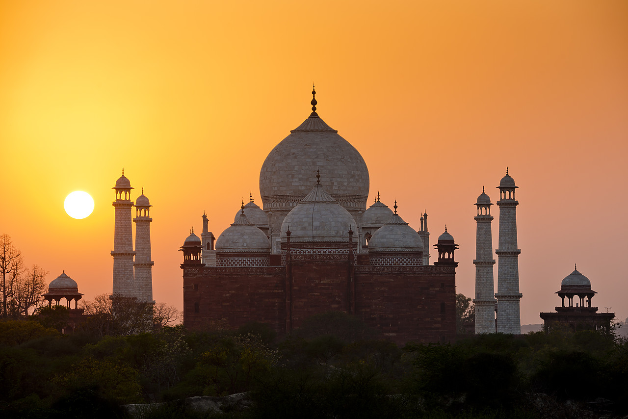 #130165-1 - Taj Mahal at Sunset, Agra, Uttar Pradesh, India