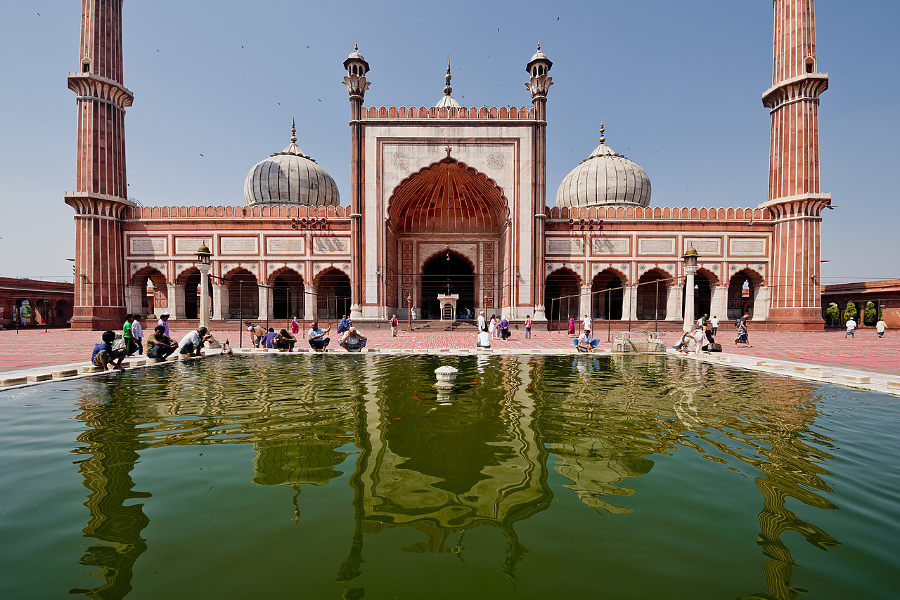 #130168-1 - Jama Masjid, Old Delhi, India