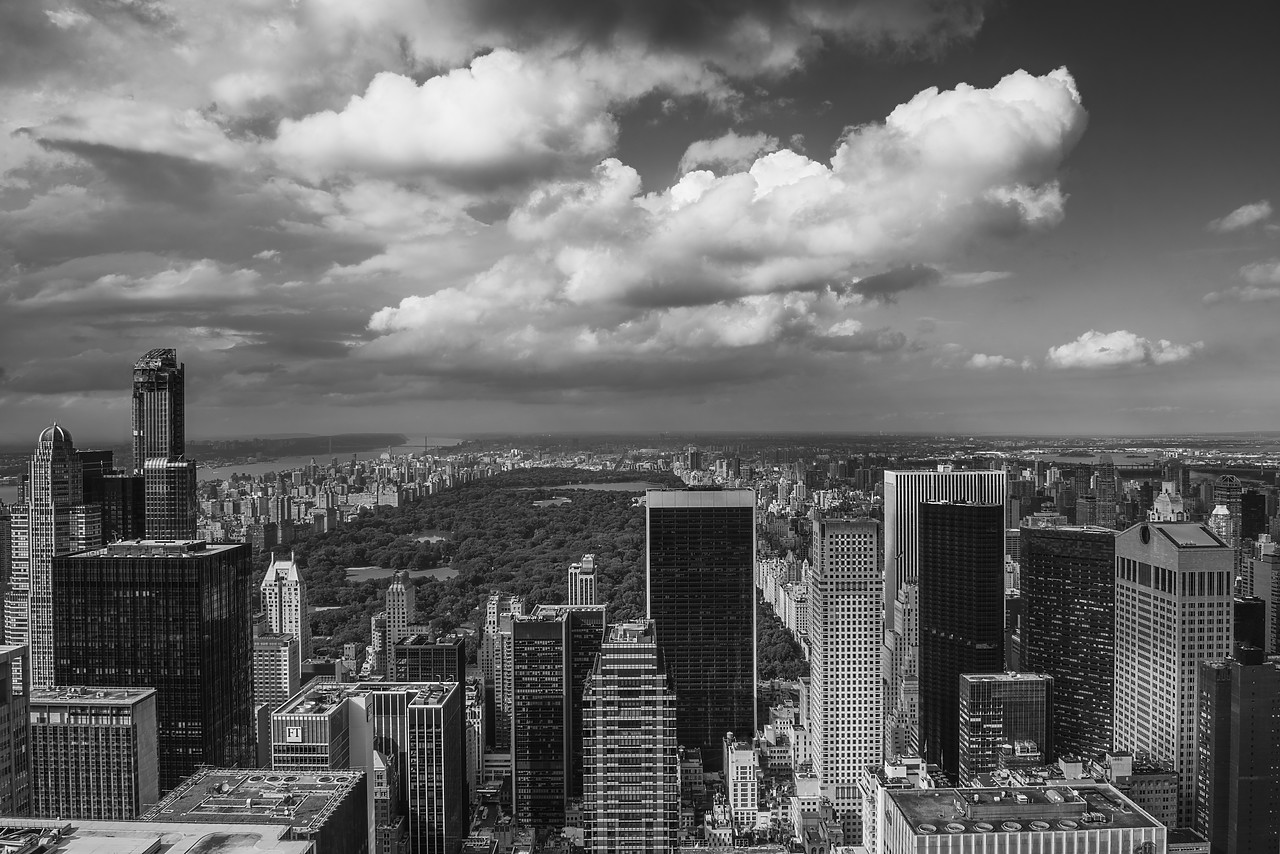 #130230-1 - View over Central Park & Manhattan Skyline, New York City, NY, USA