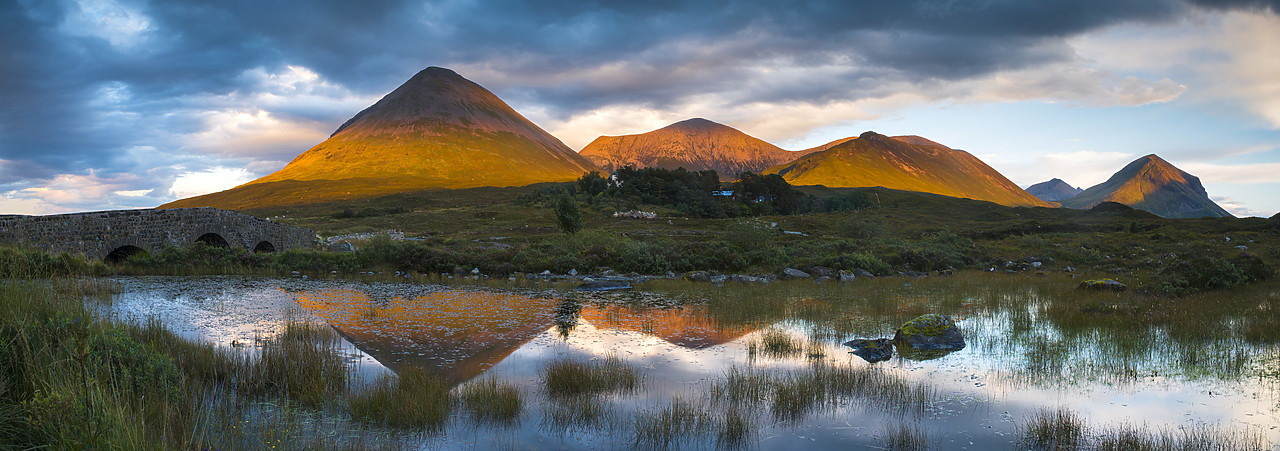 #130273-2 - Glamaig Reflections, Sligachan, Isle of Skye, Scotland