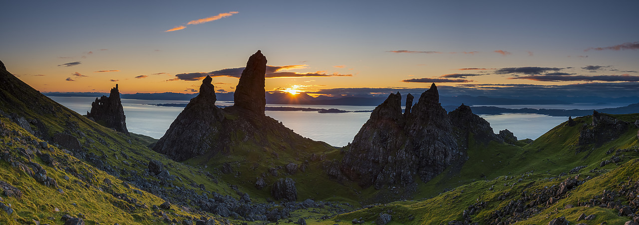 #130289-1 - Old Man of Storr at Sunrise, Isle of Skye, Scotland