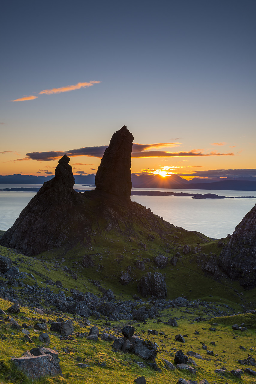 #130289-2 - Old Man of Storr at Sunrise, Isle of Skye, Scotland