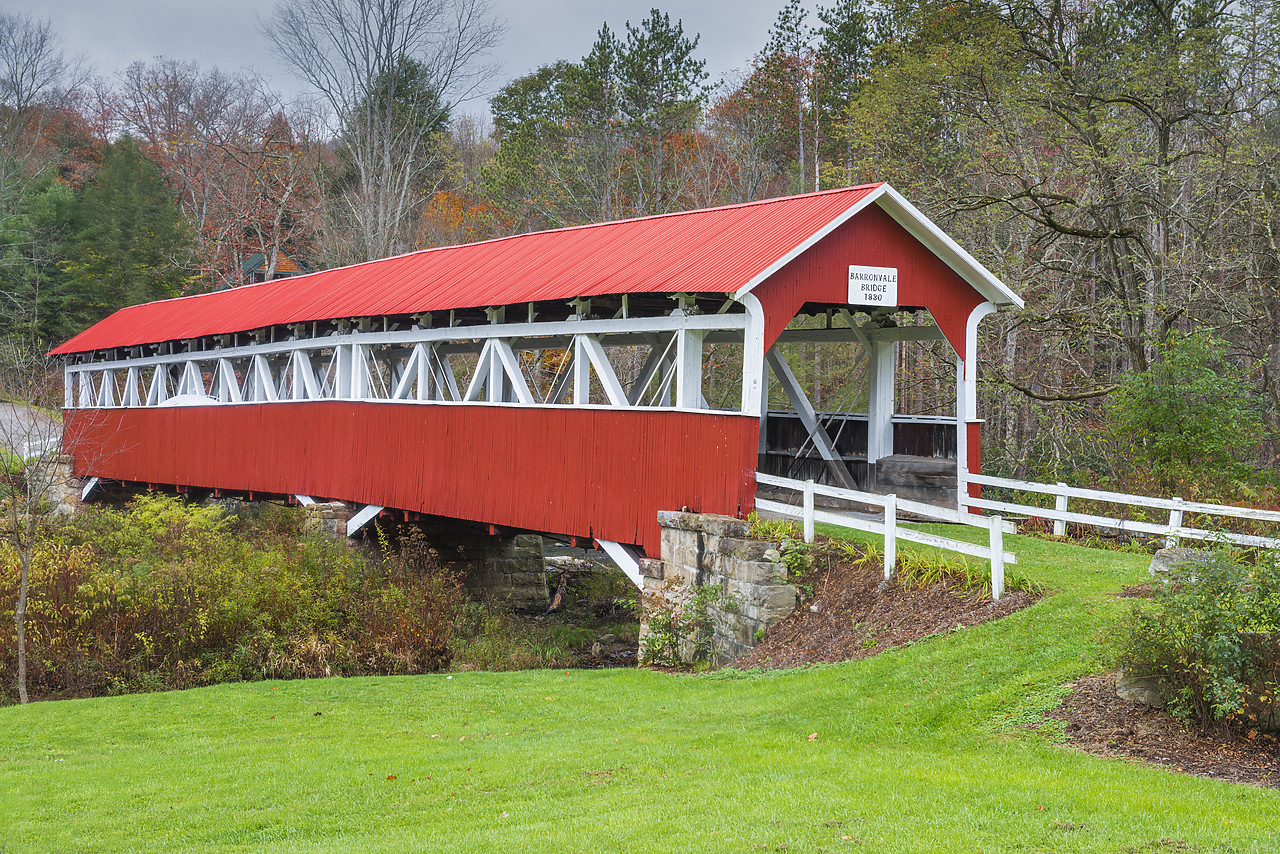 #130376-1 - Barronvale Covered Bridge, Middlecreek Township, Pennsylvania, USA