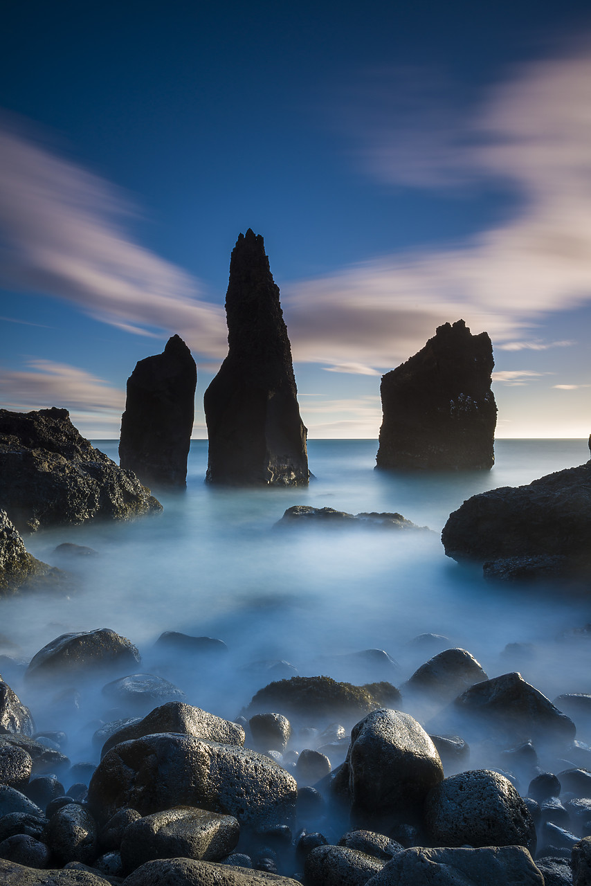 #140010-2 - Sea Stacks at Reykjanes Peninsula, Iceland