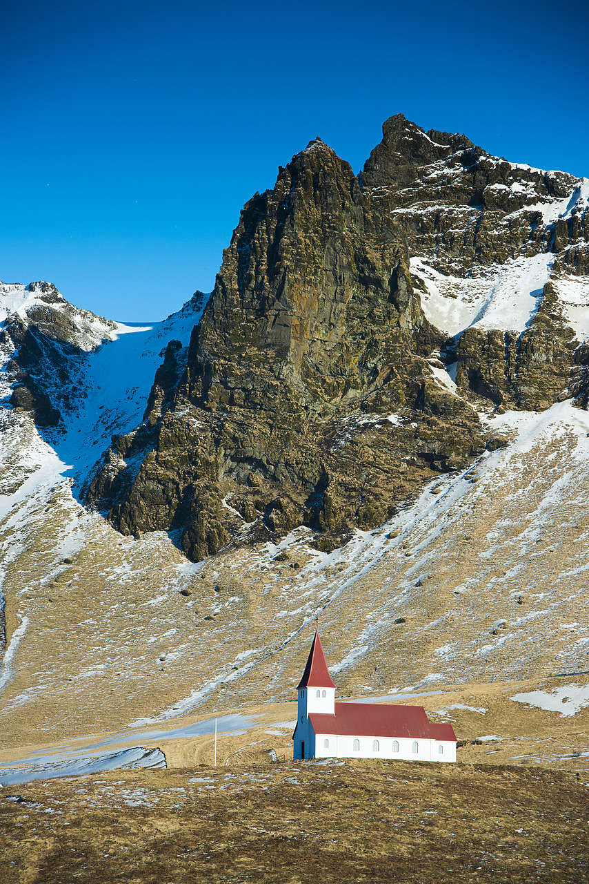 #140045-2 - Church at Vik, Iceland