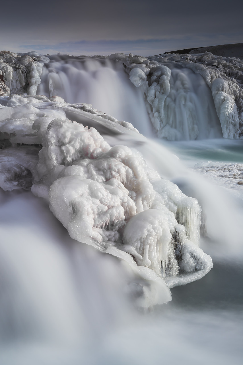 #140053-1 - Gullfoss Waterfall in Winter, Iceland