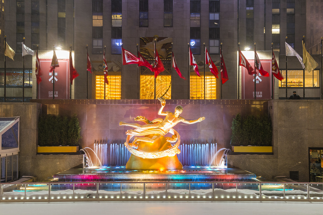 #140066-1 - Rockefeller Center in Winter, New York, NY, USA