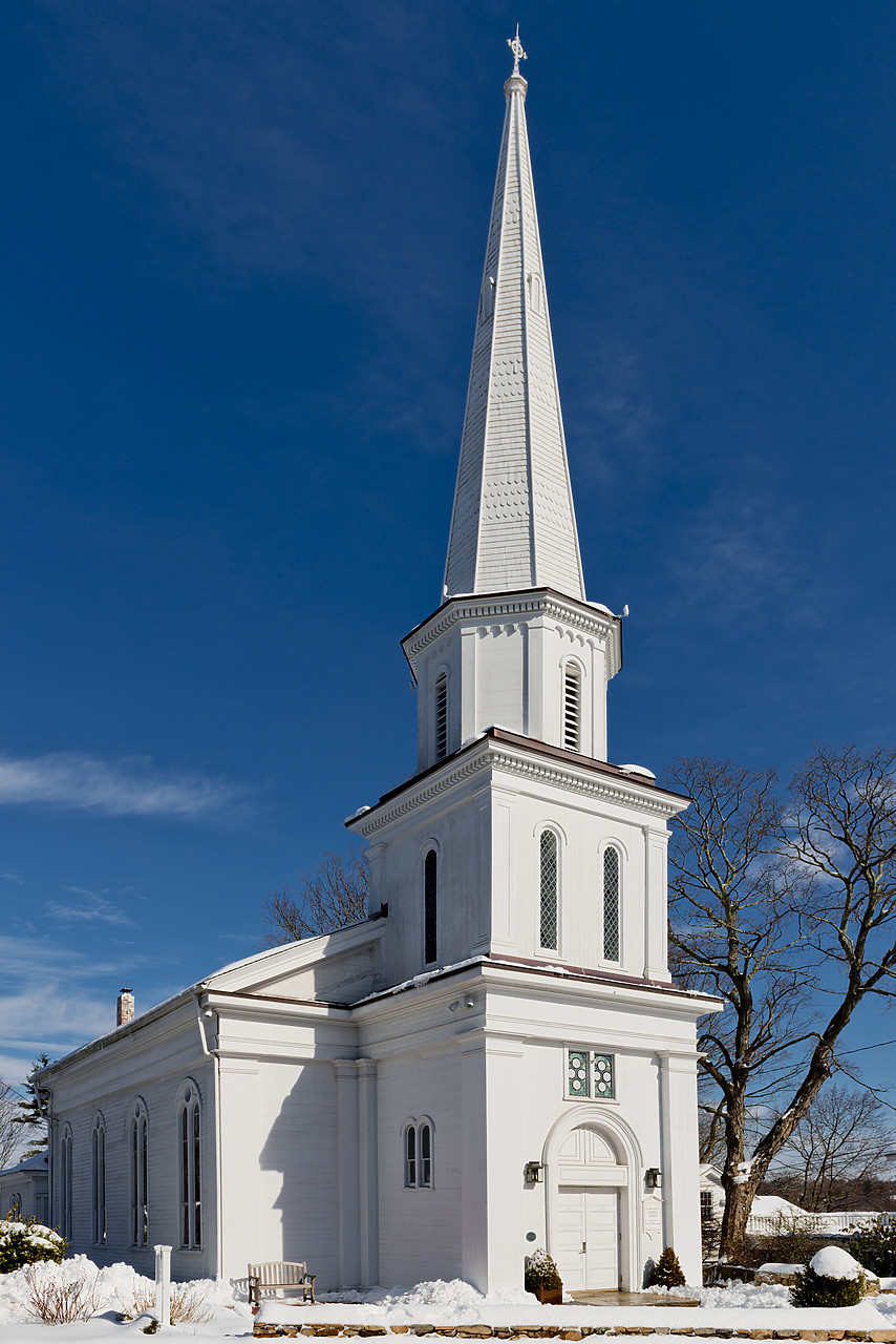 #140075-1 - White Church, New Canaan, Connecticut, USA