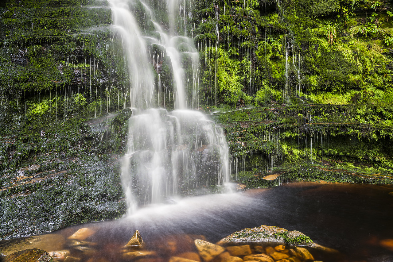 #140298-1 - Black Clough Falls, Peak District National Park, Derbyshire, England