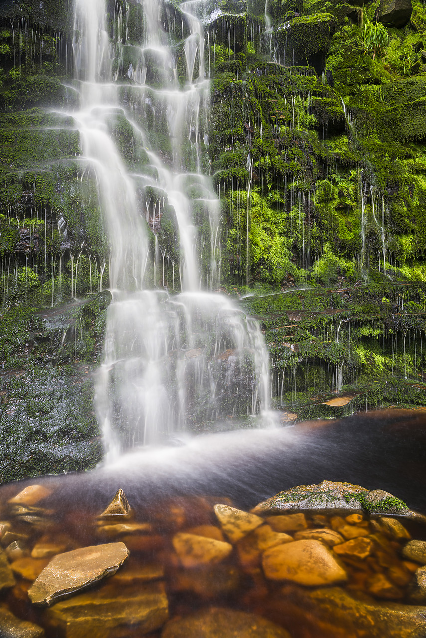 #140298-2 - Black Clough Falls, Peak District National Park, Derbyshire, England