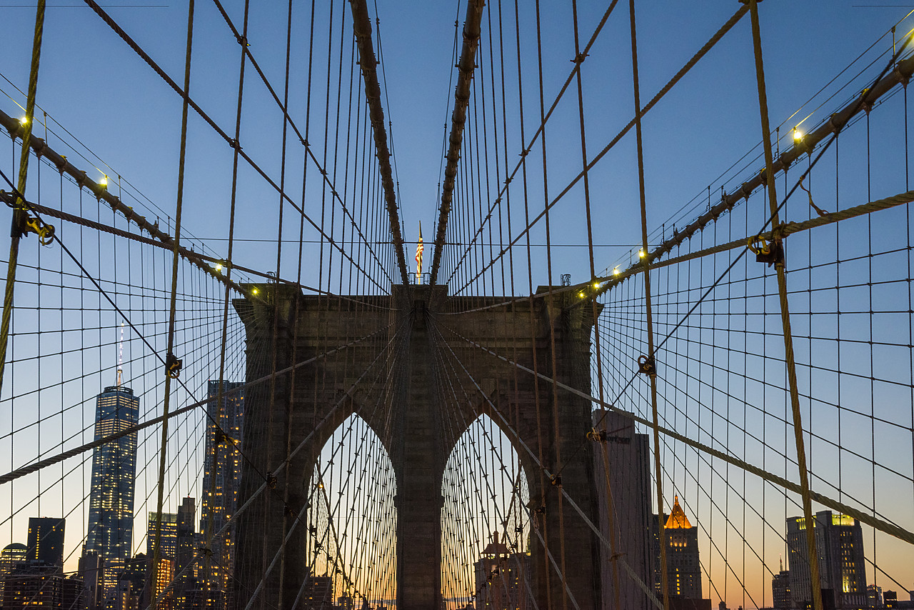 #140309-1 - Brooklyn Bridge, New York City, New York, USA