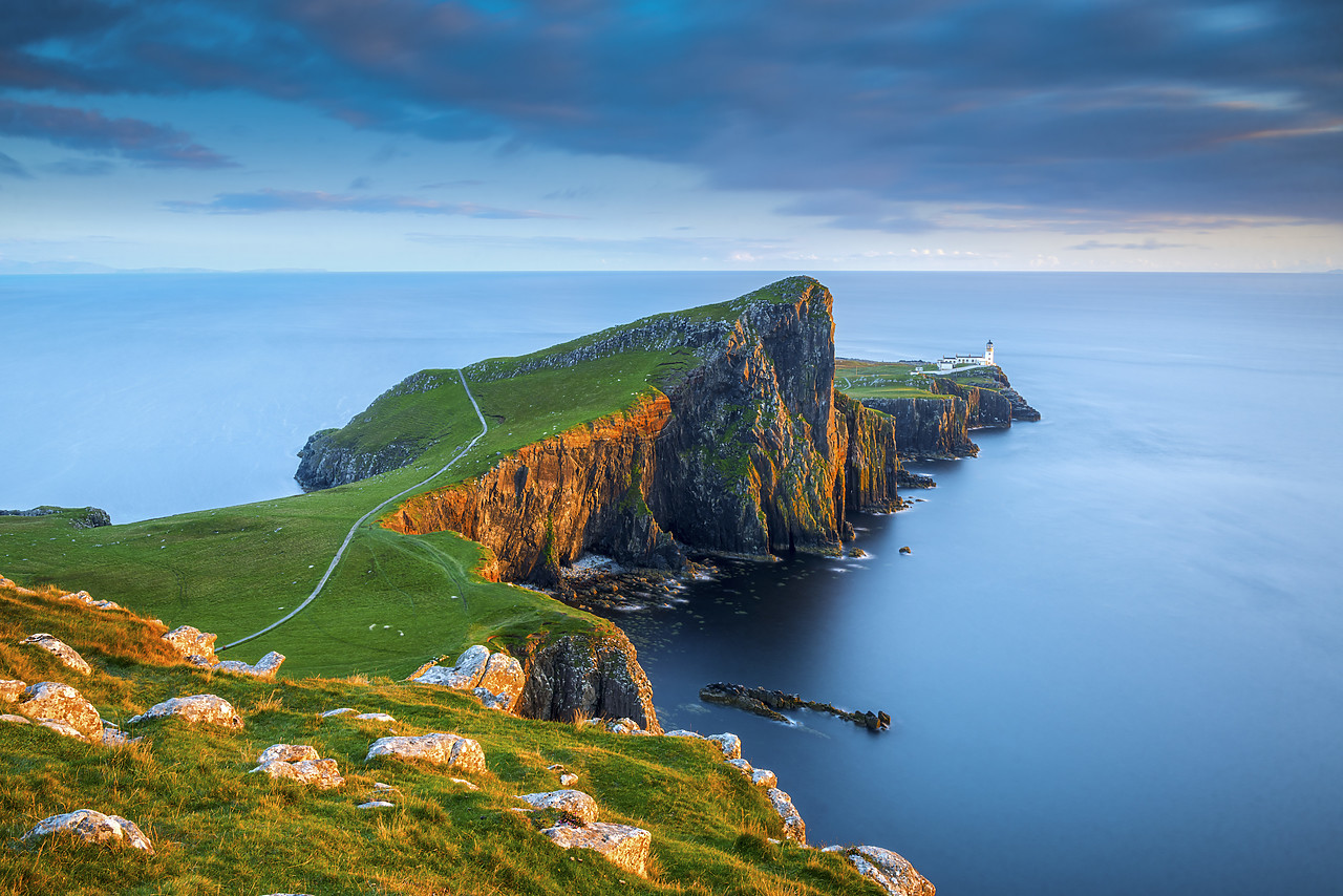 #140322-1 - Neist Point Lighthouse, Isle of Skye, Scotland