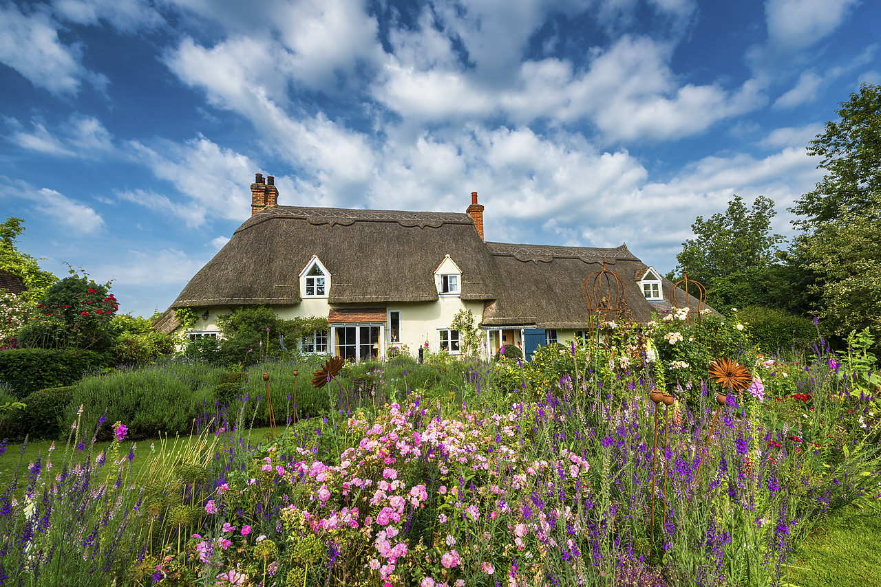 #140337-1 - Thatched Cottage & Garden, Hertfordshire, England