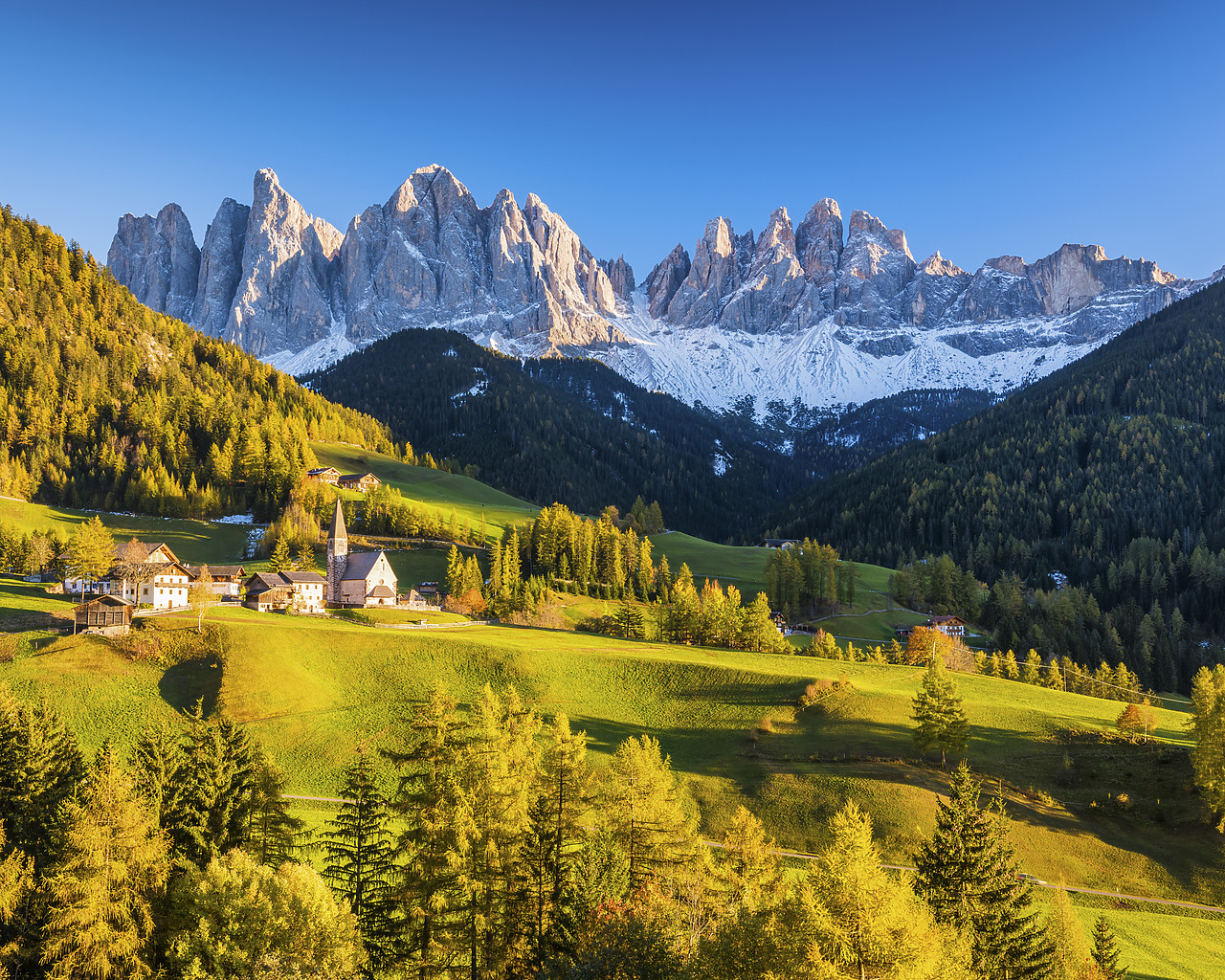 #140368-1 - Val di Funes in Autumn, Dolomites, South Tyrol, Italy