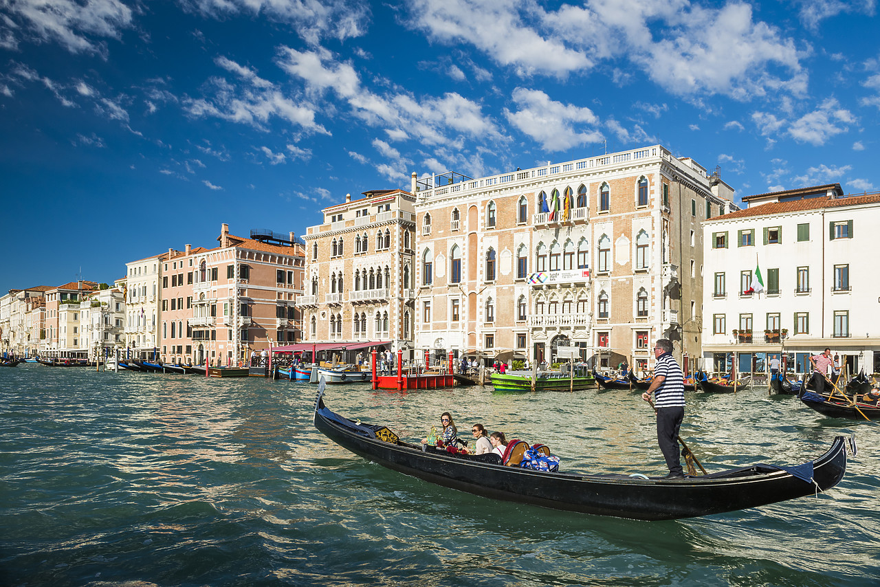 #140431-1 - Gondola on Grand Canal, Venice, Italy