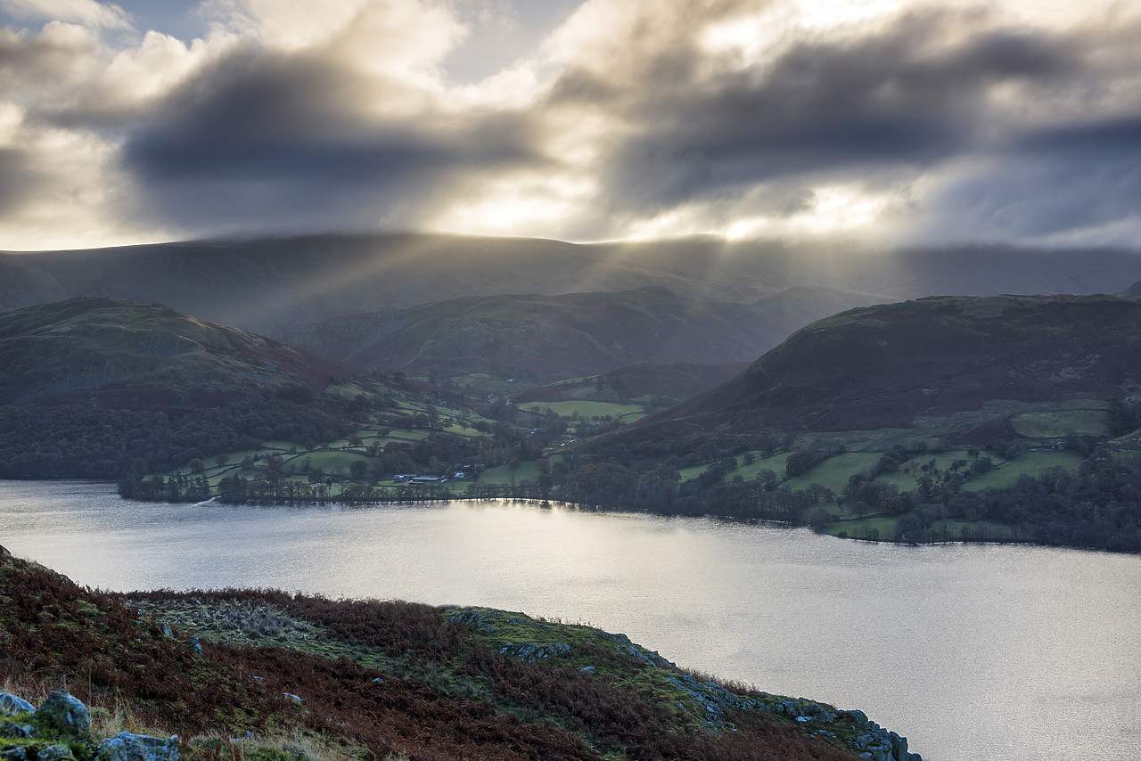 #140460-1 - Sun Beams Over Ullswater, Lake District National Park, Cumbria, England