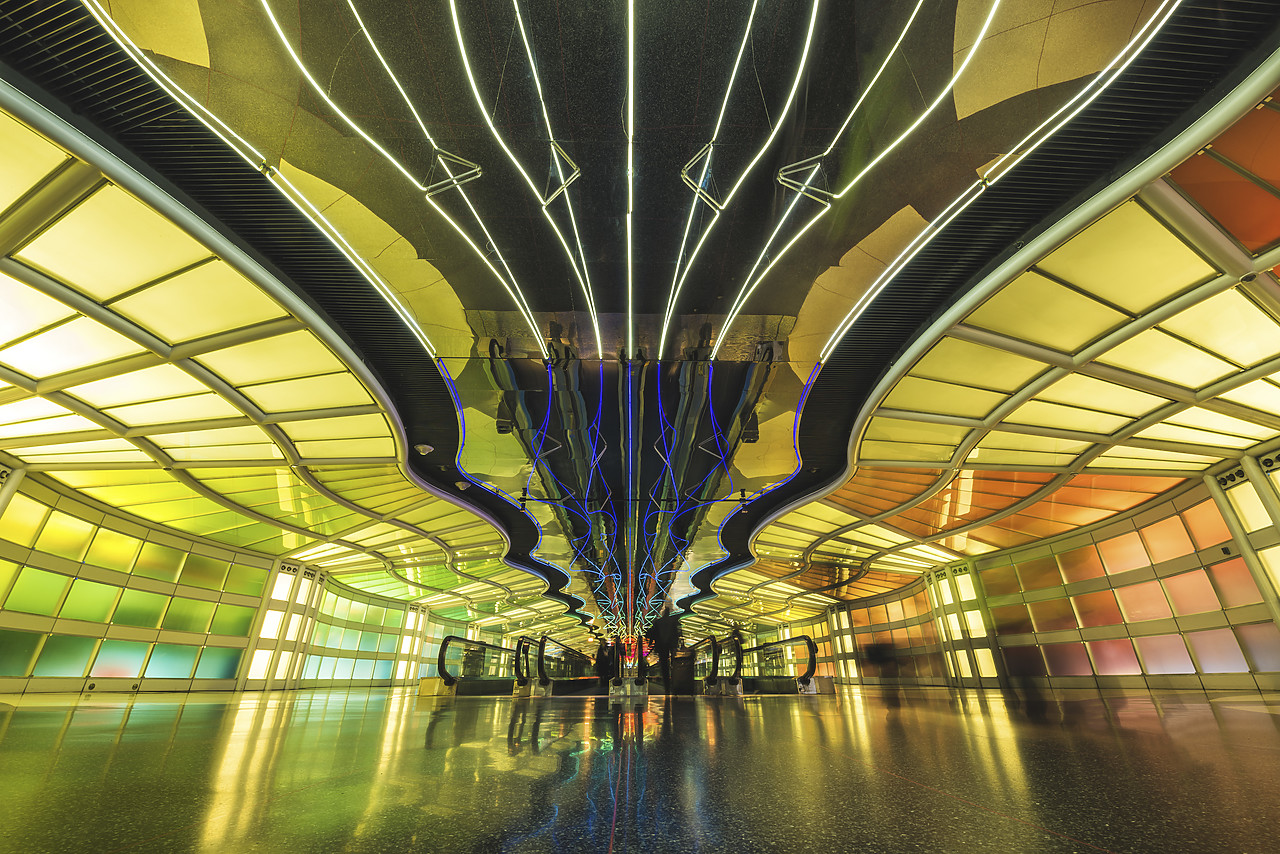 #140504-1 - Chicago O'Hare Airport Architecture, Illinois, USA