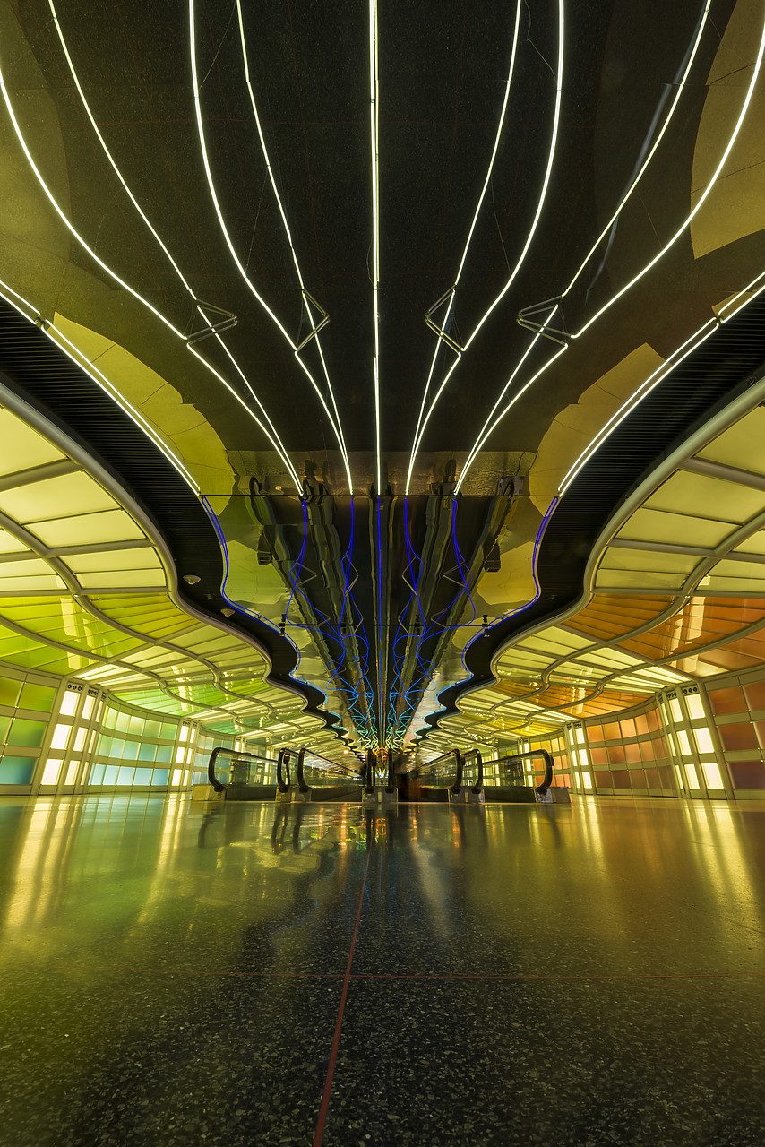 #140504-2 - Chicago O'Hare Airport Architecture, Illinois, USA
