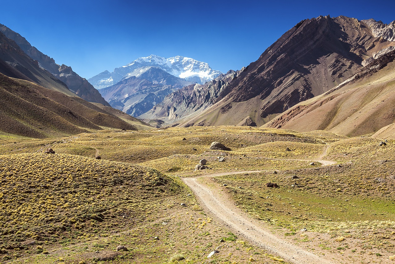 #150037-1 - Aconcagua Mountain, (highest mountain outside Asia), Mendoza, Argentina, South America