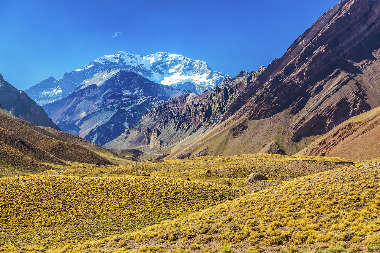 #150038-1 - Aconcagua Mountain, (highest mountain outside Asia), Mendoza, Argentina, South America