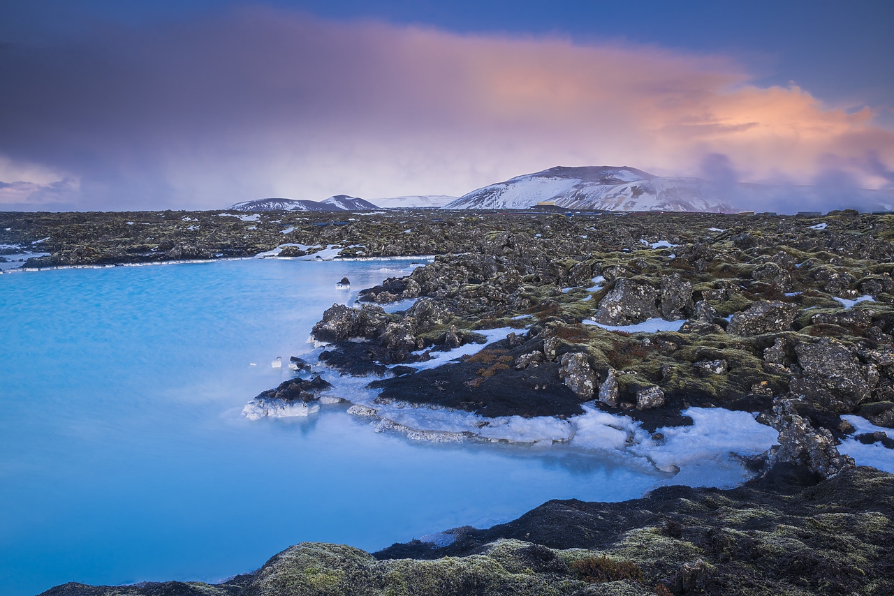 #150083-1 - Blue Lagoon at Sunset, Iceland