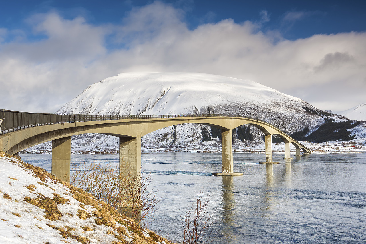 #150119-1 - Gimsoystraum Bridge, Lofoten Islands, Norway