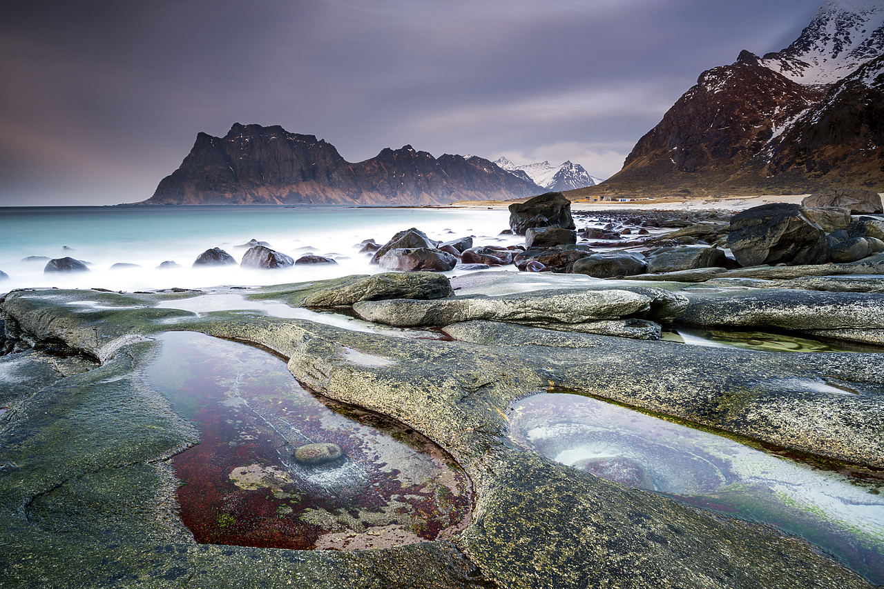 #150148-1 - Tidepools at Uttakleiv, Lofoten Islands, Norway