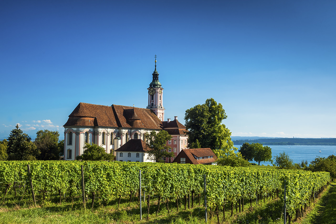 #150388-1 - Birnau Church & Vineyard, Lake Constance, Germany