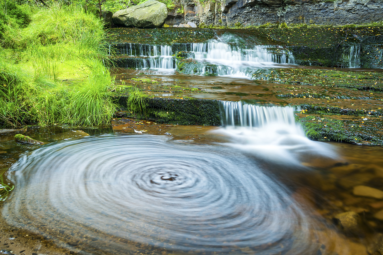 #150397-1 - Water Circles, Peak District National Park, Derbyshire, England