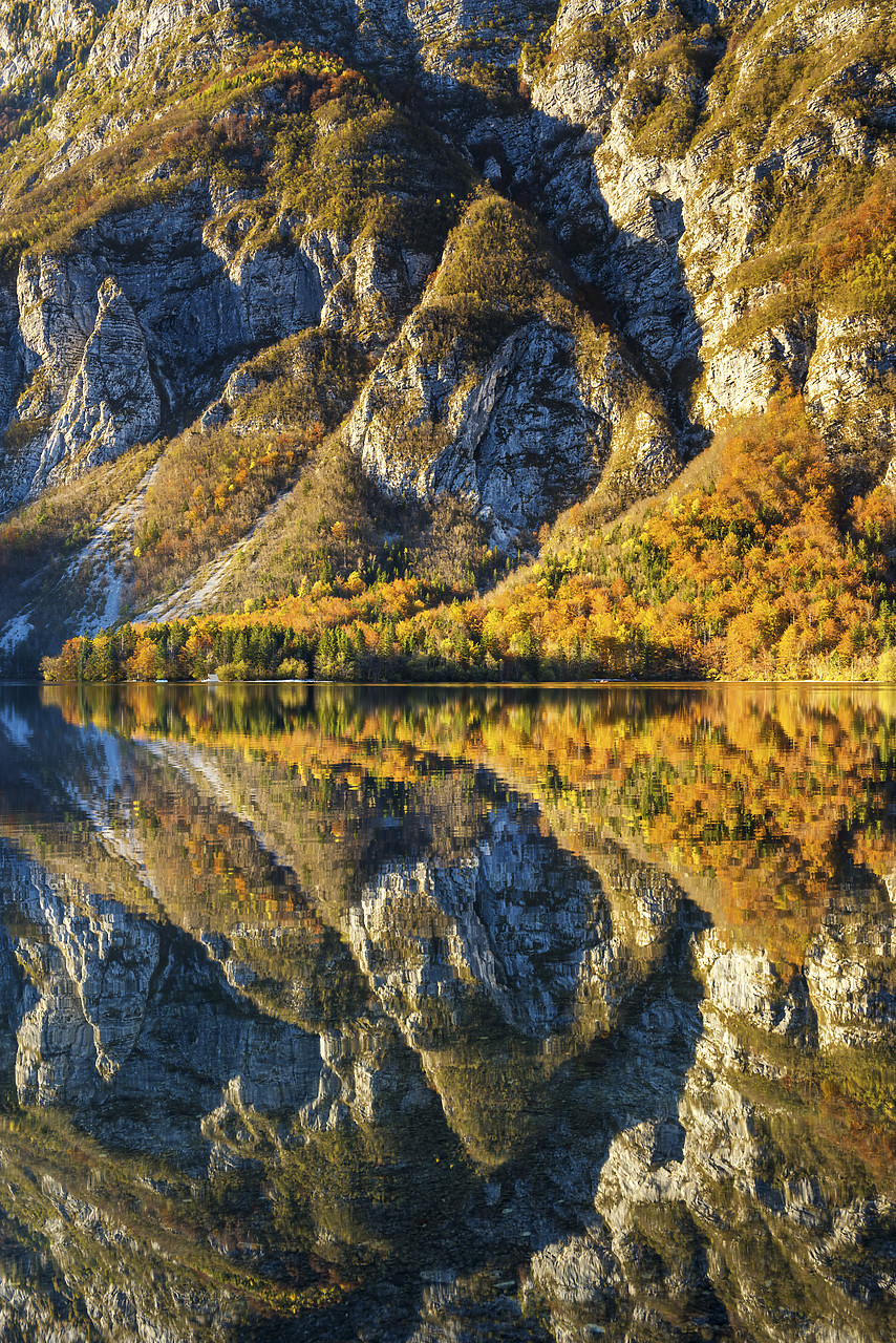 #150520-2 - Lake Bohinj in Autumn, Slovenia, Europe