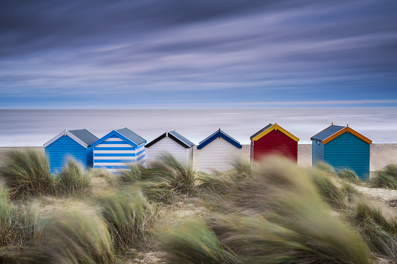 #160002-1 - Beach Huts, Southwold, Suffolk, England