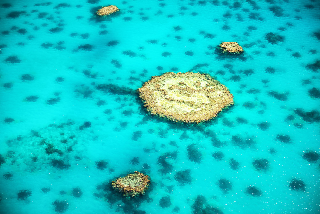 #160118-1 - Smiley Face Reef, Great Barrier Reef, Queensland, Australia