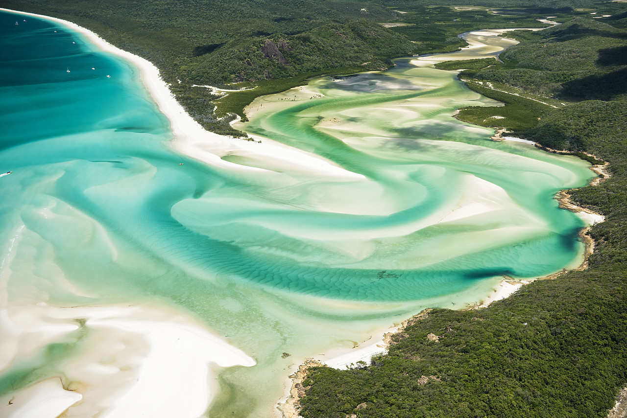 #160133-1 - Whitehaven Beach, Whitsunday Island, Great Barrier Reef, Queensland, Australia