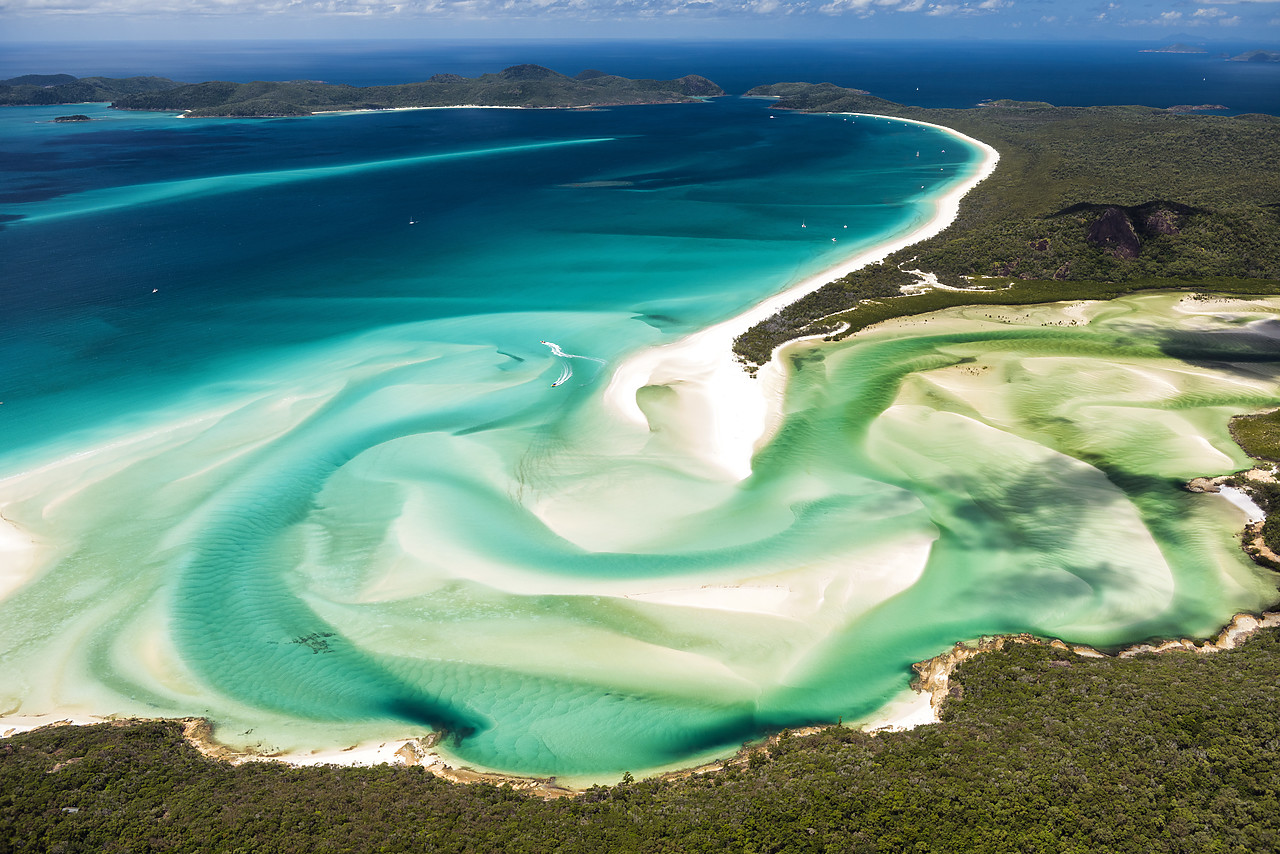 #160135-1 - Whitehaven Beach, Whitsunday Island, Great Barrier Reef, Queensland, Australia