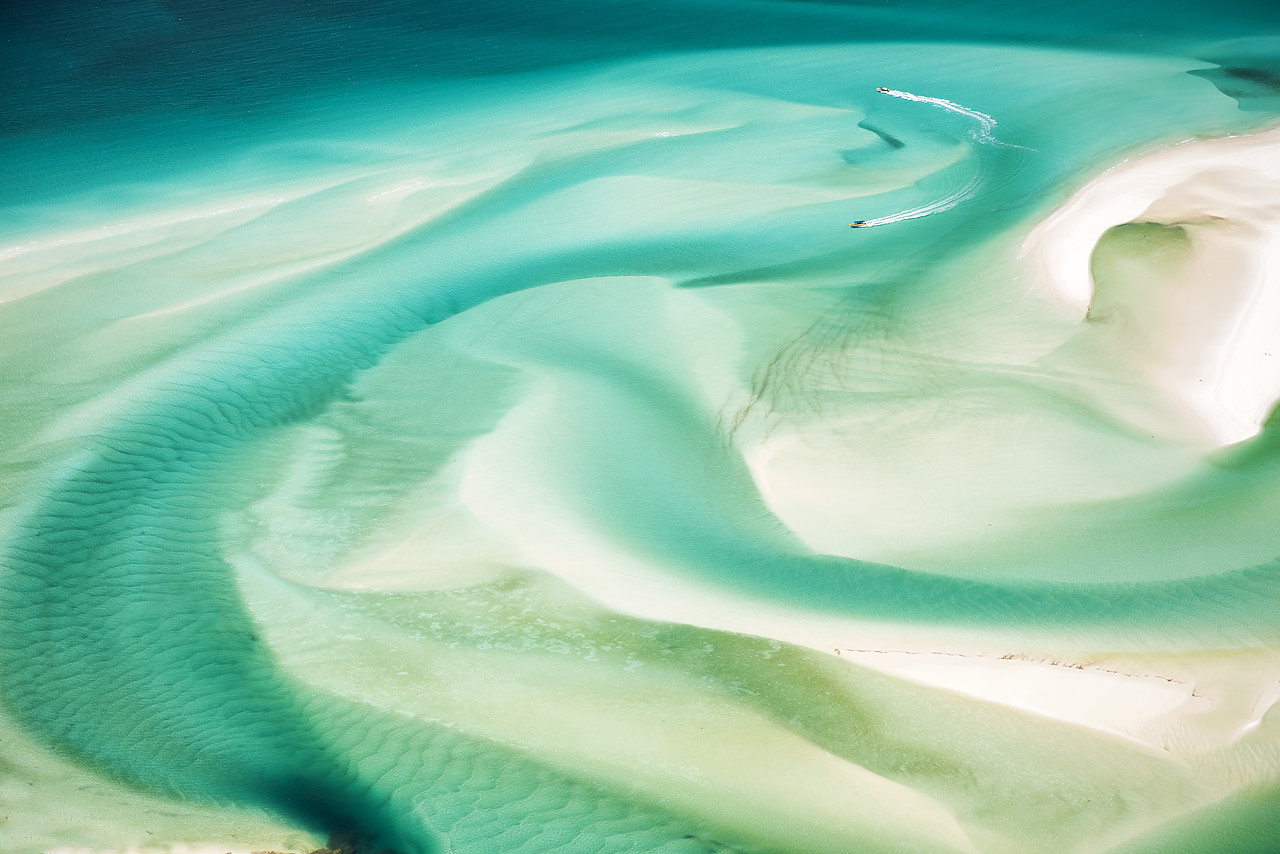 #160136-1 - Whitehaven Beach, Whitsunday Island, Great Barrier Reef, Queensland, Australia