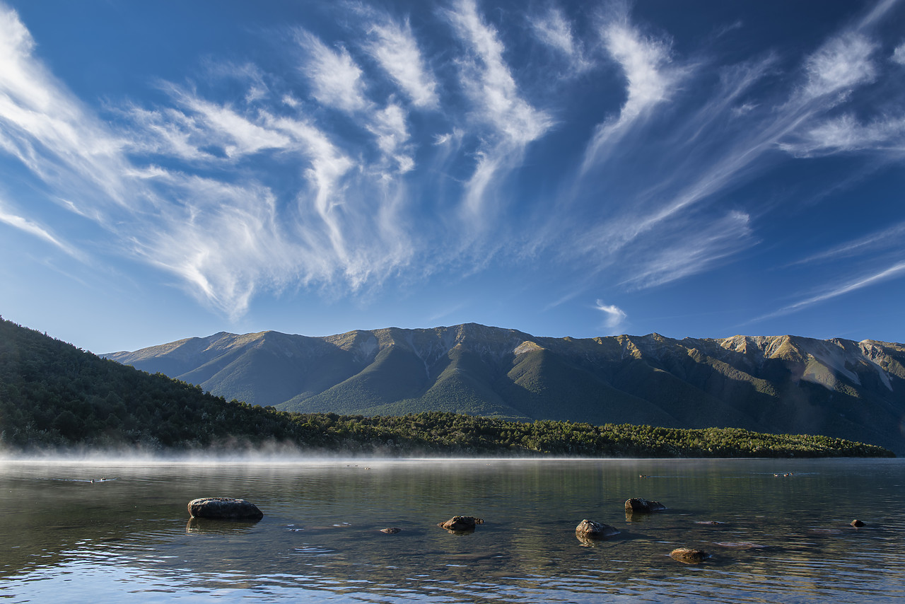 #160174-1 - Cloudscape over Lake Rotoiti, New Zealand