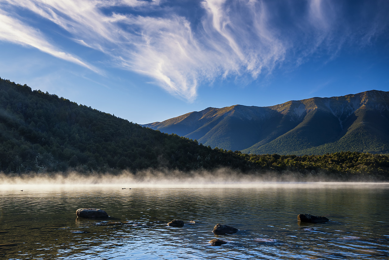 #160175-1 - Cloudscape over Lake Rotoiti, New Zealand