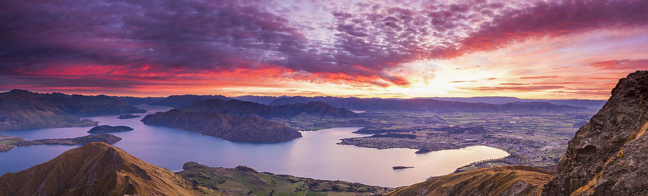 #160195-1 - Sunrise from Roy's Peak, Wanaka, New Zealand