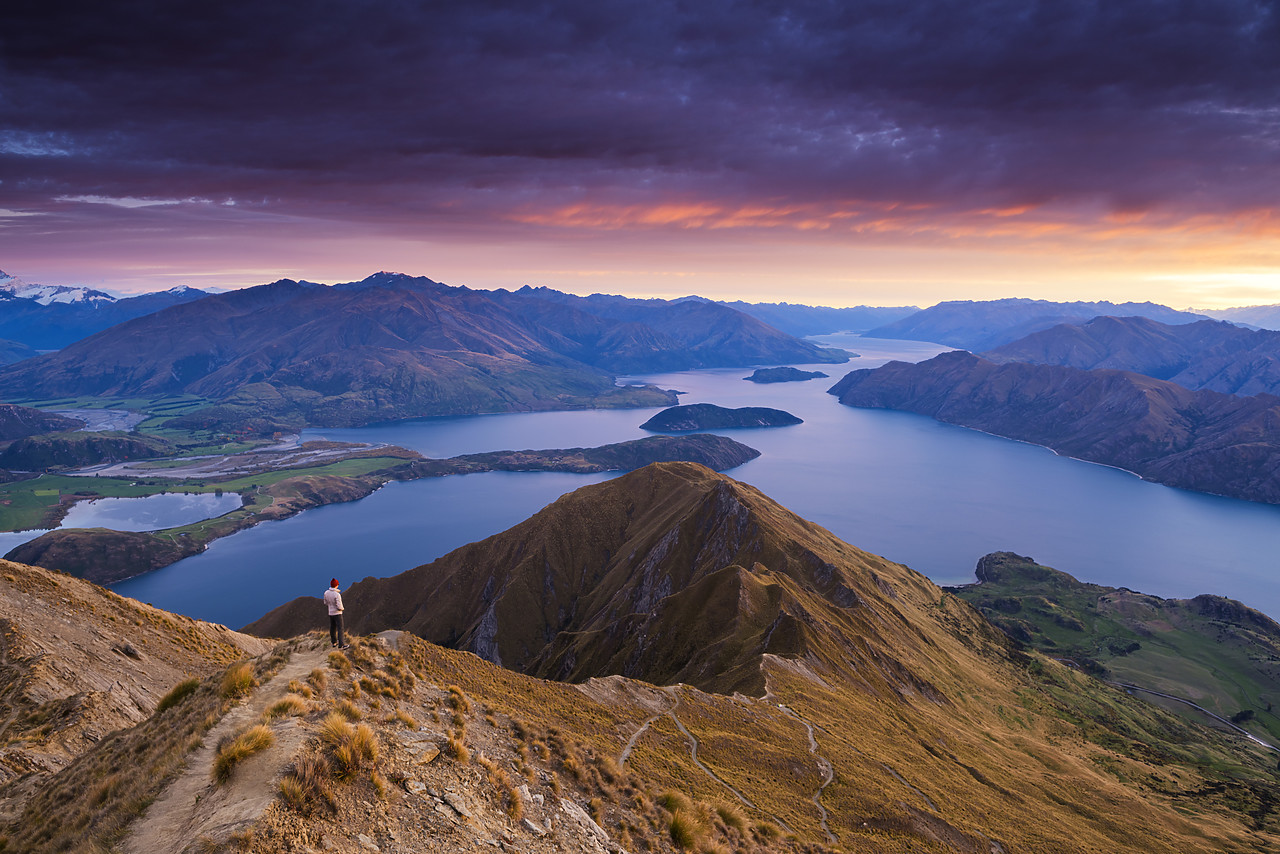 #160197-1 - Sunrise from Roy's Peak, Wanaka, New Zealand