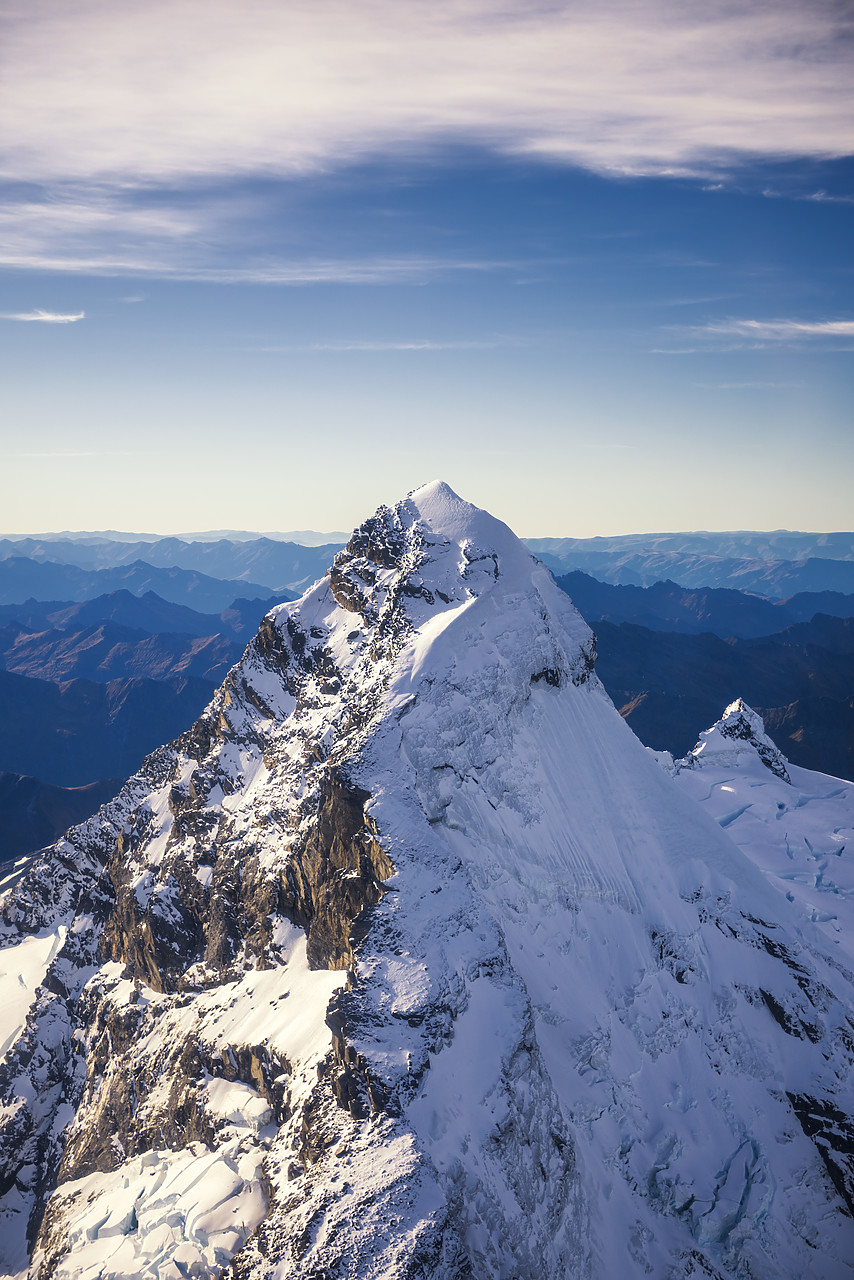 #160202-1 - Aerial View of Mount Aspiring, New Zealand