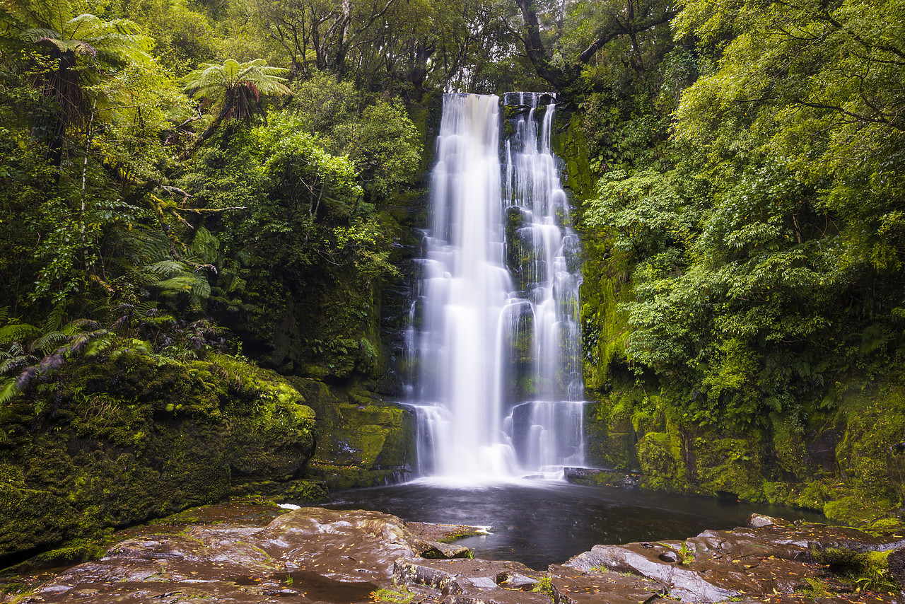 #160215-1 - McLean Falls, The Catlins, New Zealand