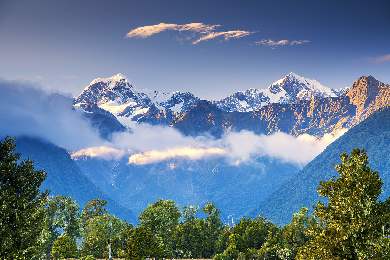 #160233-1 - Mt. Cook & Mt. Tasman, New Zealand