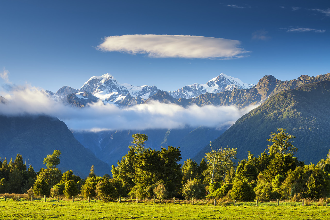 #160234-1 - Mt. Cook & Mt. Tasman, New Zealand