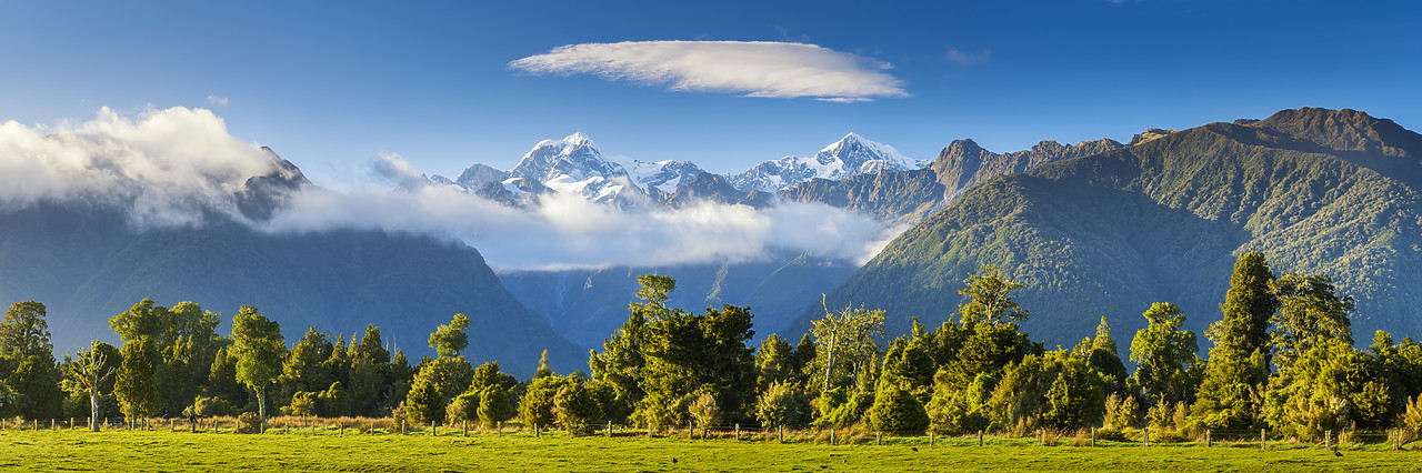 #160234-2 - Mt. Cook & Mt. Tasman, New Zealand