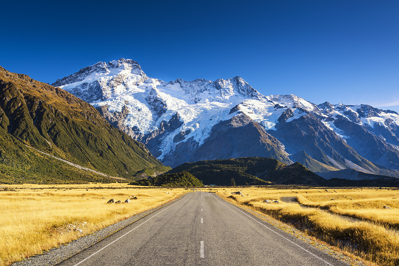 #160257-1 - Road to Mt. Cook, New Zealand